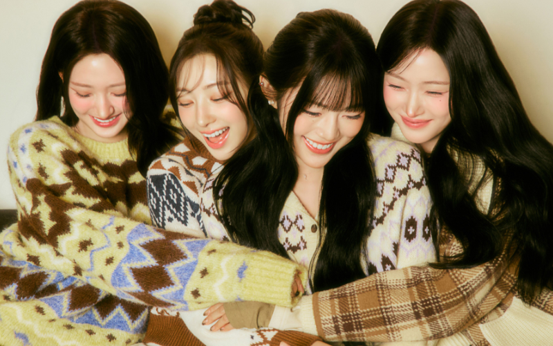 H1-KEY during Like A Movie era (L to R: Hwiseo, Riina, Yel, Seoi)